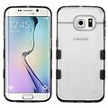Insten TPU Case For Samsung Galaxy S6 Edge - Clear/Gray