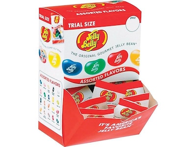 Jelly Belly Assorted Trial Size Jelly Beans, 0.35 oz, 80/Box (OFX72512)