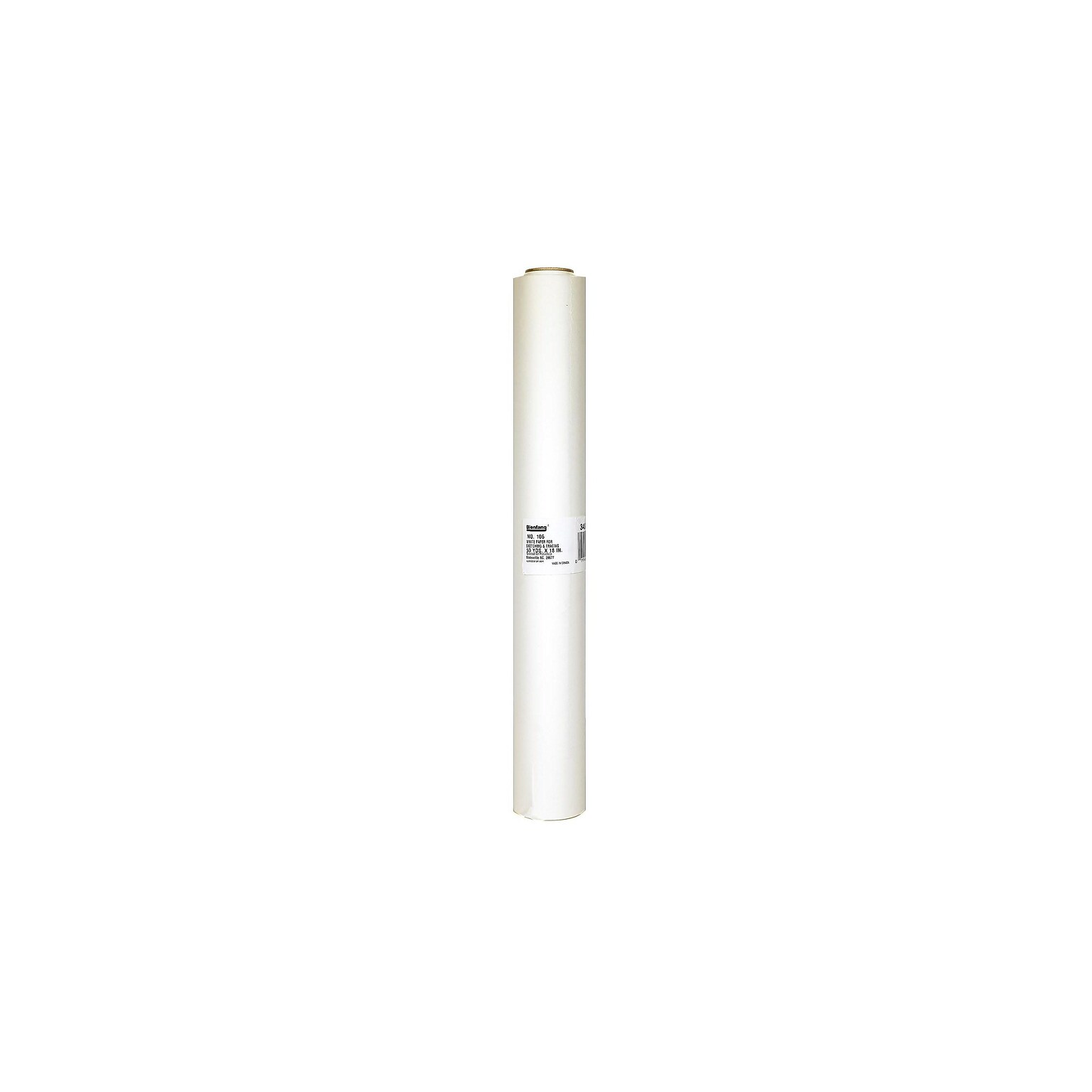 Bienfang Sketching & Tracing Paper Roll, 18W x 150L, White (81913)