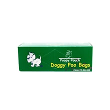 Poopy Pouch Universal 0.75 Gallon Pet Waste Disposal Bag, HighDensity, Green, 2000 Bags/Box (PP-RB-2