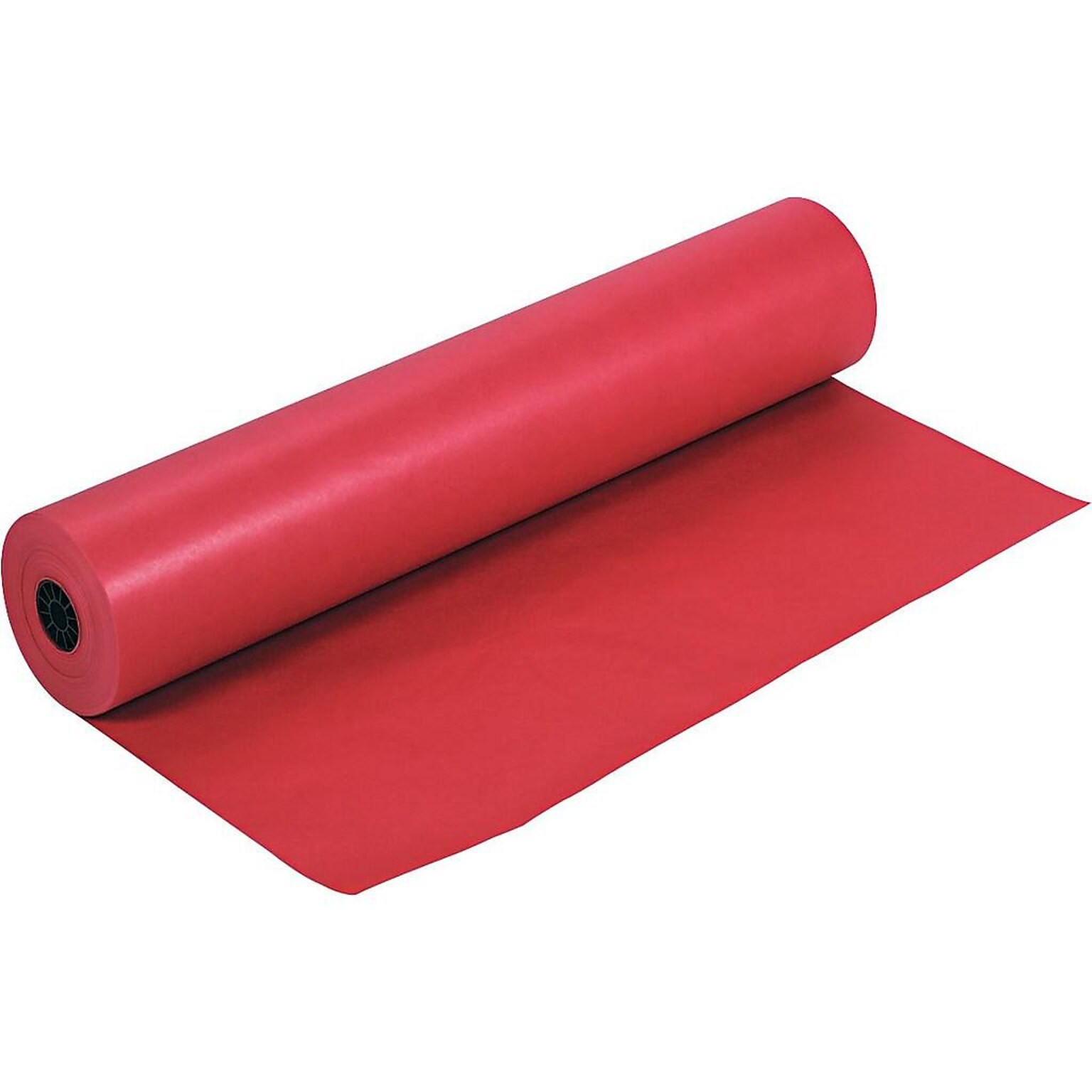 Rainbow Duo-Finish Paper Roll, 36W x 1000L, Scarlet (0063030)