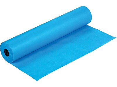 Rainbow Duo-Finish Paper Roll, 36W x 1000L, Bright Blue (0063170)