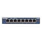 Netgear ProSAFE 8-Port Gigabit Ethernet Unmanaged Switch, 10/100 Mbps, Blue (GS108-400NAS)