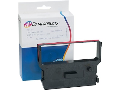 DataProducts Red/Black Print Ribbon, Each (R0167)