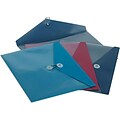 Pendaflex Elastic Catalog Envelopes, 9.25 x 12, Assorted Colors, 4/Pack (PFX90016)