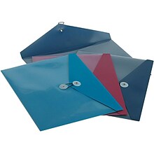 Pendaflex Elastic Catalog Envelopes, 9.25 x 12, Assorted Colors, 4/Pack (PFX90016)