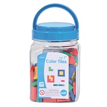 Learning Advantage Color Tiles, Mini Jar, 3 Sets (CTU13283BN)