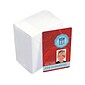 IDville CR-80 Plastic ID Card, White, 100/Pack (62834WT)