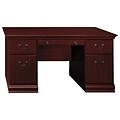 Bush Furniture Birmingham 60W, Laminate, Executive Desk, Harvest Cherry (EX26628-03K)