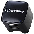 Cyberpower® Dual USB Wall Charger, Black (TR12U3A)