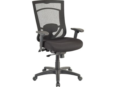 Tempur-Pedic Mesh Back Fabric Task Chair, Black (TP7000-COAL-PIP)