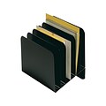 MMF Industries STEELMASTER Steel File Organizer, Black (264S8BLA)