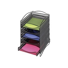 Safco Onyx Steel File Organizer, Onyx (9432BL)