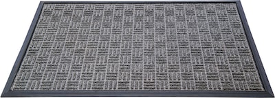 Floortex Doortex  Ribmat Heavy Duty Indoor/Outdoor Entrance Mat 32x48 Charcoal(FR480120FPRGR)