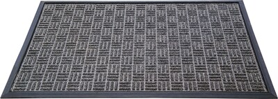 Floortex Doortex  Ribmat Heavy Duty Indoor/Outdoor Entrance Mat 48x72 Charcoal(FR412180FPRGR)