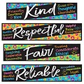 Trend Color Harmony Character Traits Mini Bulletin Board Set, 3 Sets of 6 (T-8782BN)