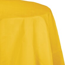 Creative Converting 82 School Bus Yellow Octy Round Tablecloths, 3 Count (DTC923269TC)