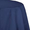 Creative Converting Festive 82 Navy Blue Octy Round Tablecloths, 3 Count (DTC923278TC)