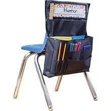 Teacher Created Resources Black Chair Pocket, Pack of 2 (TCR20883BN)