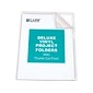 C-Line Deluxe Project Folders, Letter, Transparent, 50/Box (62138)