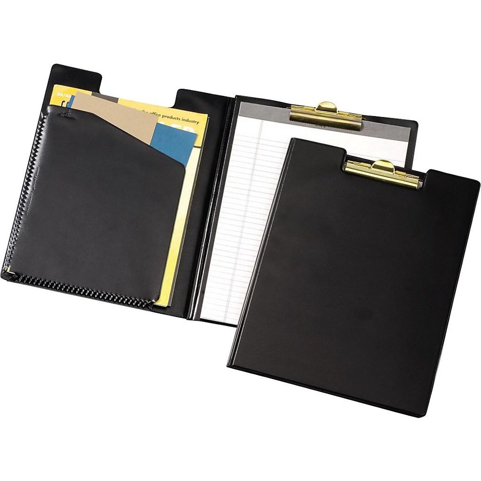 Cardinal Vinyl Padfolio, Black (252610)