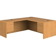 HON 10500 Series 72W L-Shaped Desk, Harvest (H105LR7284C)