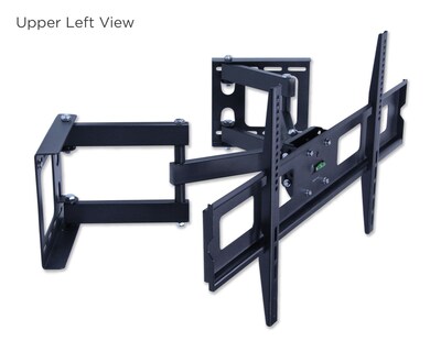 Mount-It! Articulating Corner Mount for TV Premium Swivel Full Motion Wall Bracket for 37-63 inch Sc
