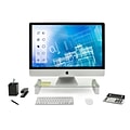 Mount it Display Stands Monitor Stand, Up to 35, White (MI-7262)