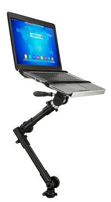Mount it Display Stands Adjustable Monitor Stand, Up to 15.4, Black (MI-7410)