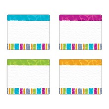 Trend Color Harmony Stripes Terrific Labels™ Variety Pack, 36 Per Pack, 3 Packs (T-68912BN)