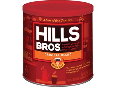 Hills Bros. Original Blend Ground Coffee, Medium Roast (MZB43000)