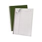 Ampad Gold Fibre Subject Notebooks, 7.25" x 9.5", Cornell, 84 Sheets, Green (20-816)