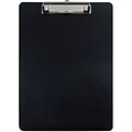 JAM Paper Aluminum Clipboard, Letter Size, Black (331ALCBLZ)