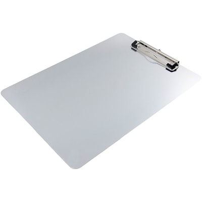 JAM Paper® Aluminum Clipboard, 9 x 13, Silver, Sold Individually (331ALCsi)