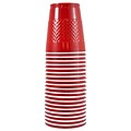 JAM Paper® Plastic Cups, 12 oz, Red, 200/box (2255520700b)