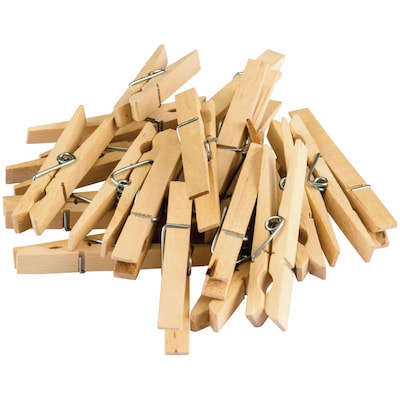 Teacher Created Resources STEM Basics Clothespins, 50 Count per Pack, 3 Packs (TCR20932BN)