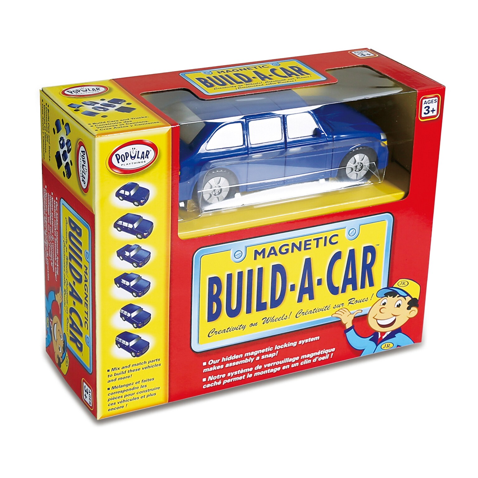 Popular Playthings Magnetic Build-A-Car (PPY60101)