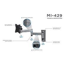 Mount-It! TV Wall Mount Designed Specifically for RV or Mobile Home (MI-429)