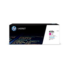 HP 658X Magenta High Yield Toner Cartridge, Prints Up to 28,000 Pages (W2003X)