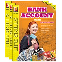 Bank Account Math by Sue LaRoy, Paperback, Pack of 3 (9781561750009)