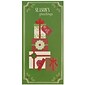 JAM Paper® Christmas Holiday Money Card Set, Seasons Greetings Gifts, 6/pack (95231613)