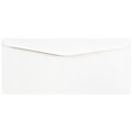 JAM Paper #10 Business Envelope, 4 1/8 x 9 1/2, White, 1000/Carton (35532B)