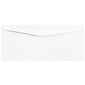JAM Paper #10 Business Envelope, 4 1/8" x 9 1/2", White, 500/Box (35532C)