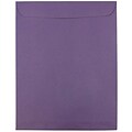 JAM Paper 10 x 13 Open End Catalog Envelopes, Dark Purple, 50/Pack (1287032i)