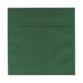 JAM Paper® 5.5 x 5.5 Square Invitation Envelopes, Dark Green, 25/Pack (21512717)