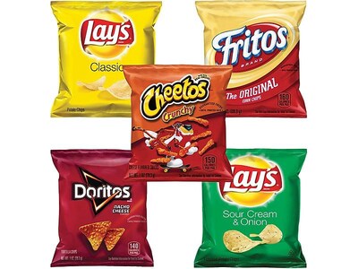 Frito Lay Variety Corn Chips, 1 oz., 50 Bags/Pack (220-00403)