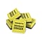 The Pencil Grip Dry Erase Erasers, Yellow, 12/Pack (TPG-355)