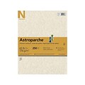 Astroparche 65 lb. Cardstock Paper, 8.5 x 11, Natural, 250 Sheets/Pack (26428/27428)