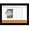 Quartet Combo Dry-Erase & Bulletin Board, Black Frame, 23 x 35 (79284)