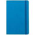 JAM Paper® Premium Soft Touch Journal, Travel Size, 4 x 6, Blue, Sold Individually (325Sl4x6bu)